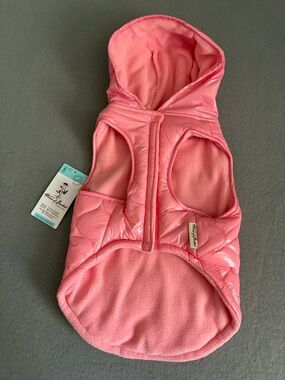 House of Barker by Harry Barker Pink Quilted Dog Jacket NEW